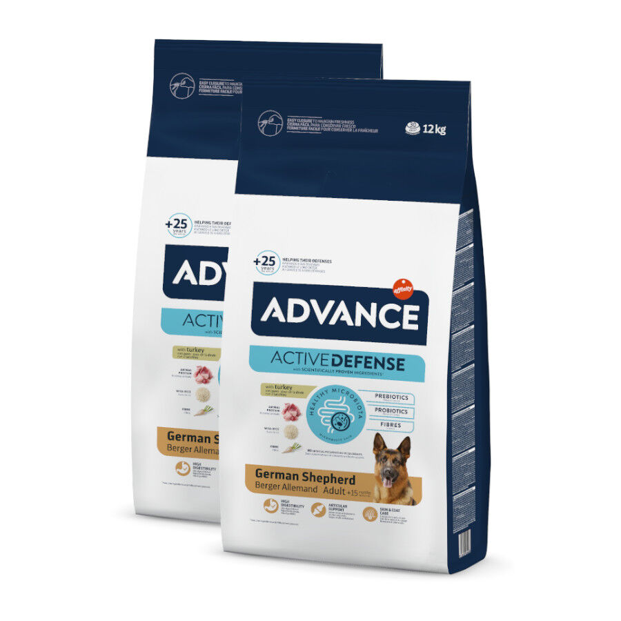 Advance Active Defense Pastor Alemán Adult pienso para perros thumbnail