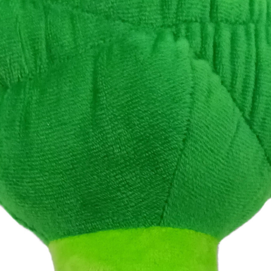 Tootoy! Comfort Healthy Broccoli Cuddler peluche con sonido para perros, , large Imagen numero 4