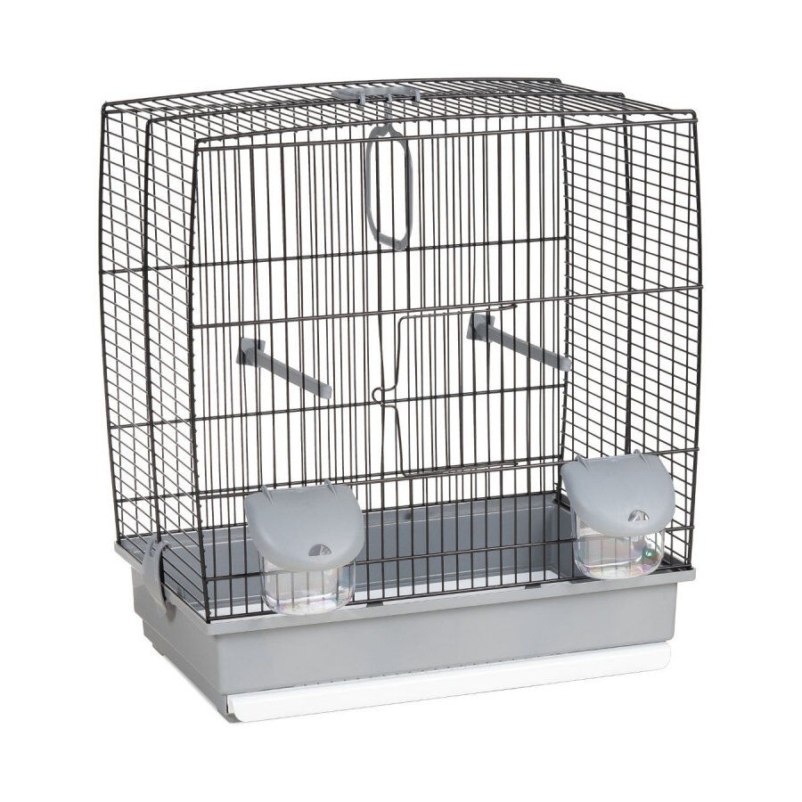 Voltregà 641 Jaula Blanca con Columpio para pájaros