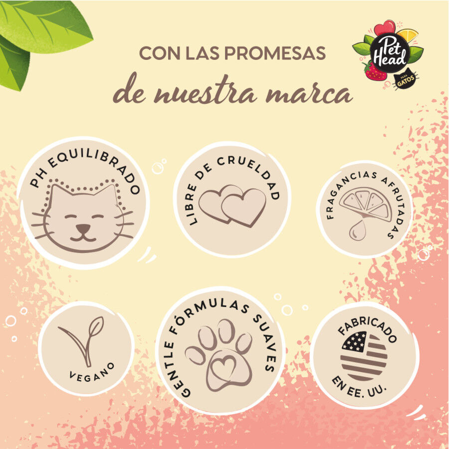 Pet Head colonia desodorante de fresa/lim&oacute;n para gatos, , large Imagen numero 4