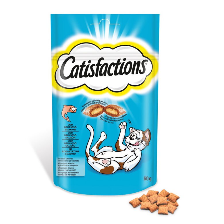 Catisfactions Premios de Salmón para Gatos, , large image number null