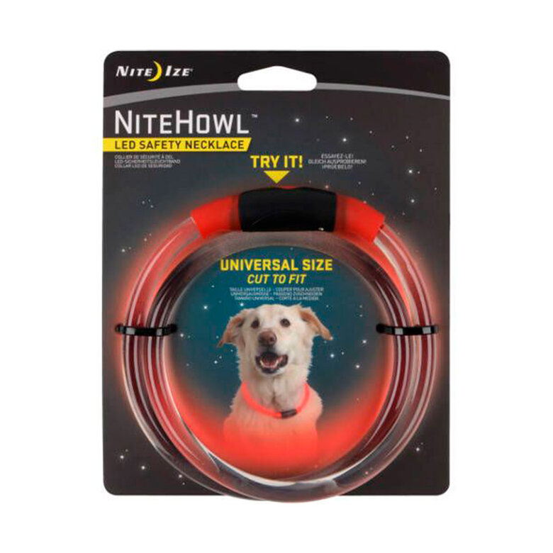 Nite Ize Nite Howl Collar Led Rojo para perros,  Imagen numero 1 Nite Ize Nite Howl Collar Led Rojo para perros, , large Imagen numero 1