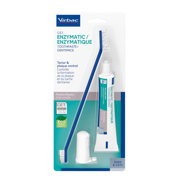 Virbac C.E.T Kit Dentífrico Enzimático para perros thumbnail