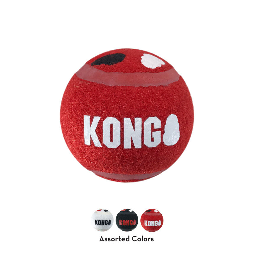 Kong Signature Sport 3-PK Pelotas de tenis para perros, , large Imagen numero 2
