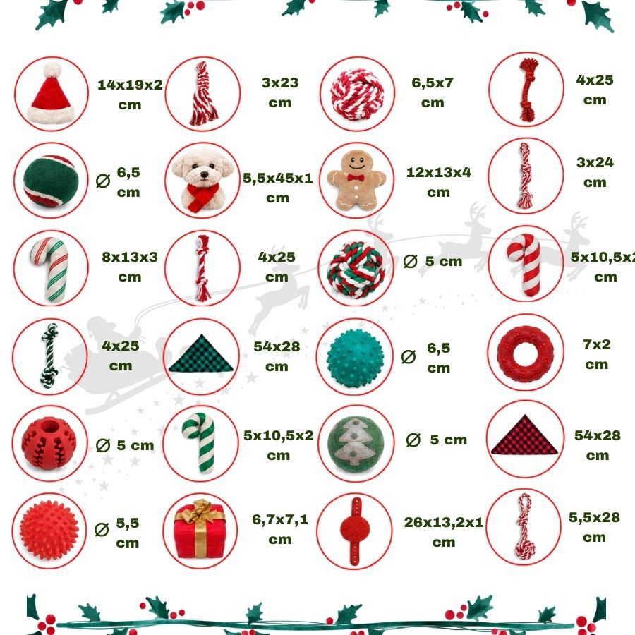 Wonder Christmas Calendario Adviento Premium Juguete para perros, , large Imagen numero 3