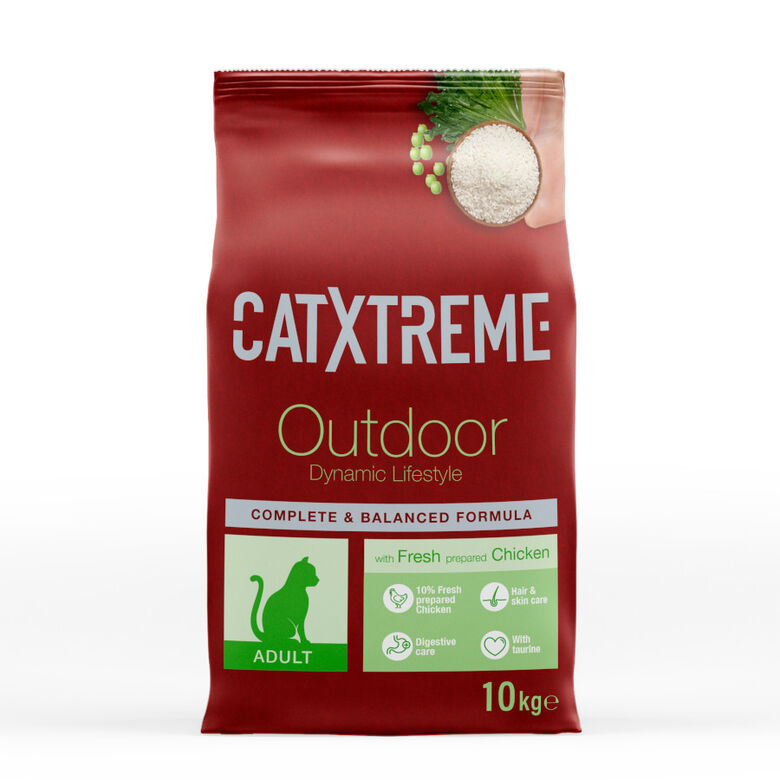 Catxtreme Adult Outdoors Pollo pienso para gatos thumbnail