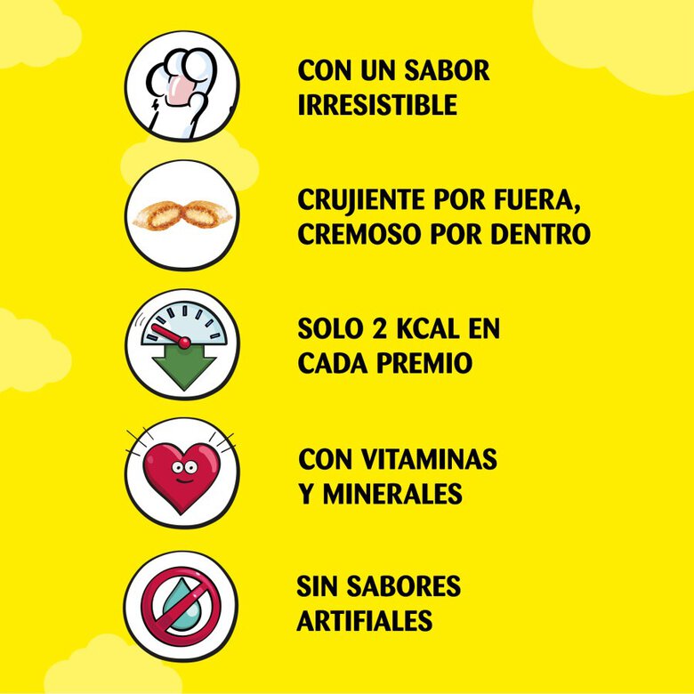 Catisfactions Premios de Salmón y Queso para Gatos, , large image number null