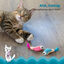 Outward Hound Catstages Dental Shrimpies Peluches con Plumas para gatos, , large indicador imagen numero 5