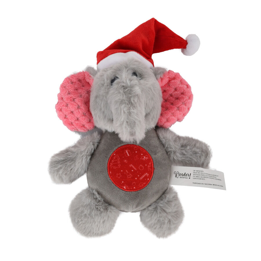 Wonder Christmas Hero Elefante de peluche para perros, , large Imagen numero 1