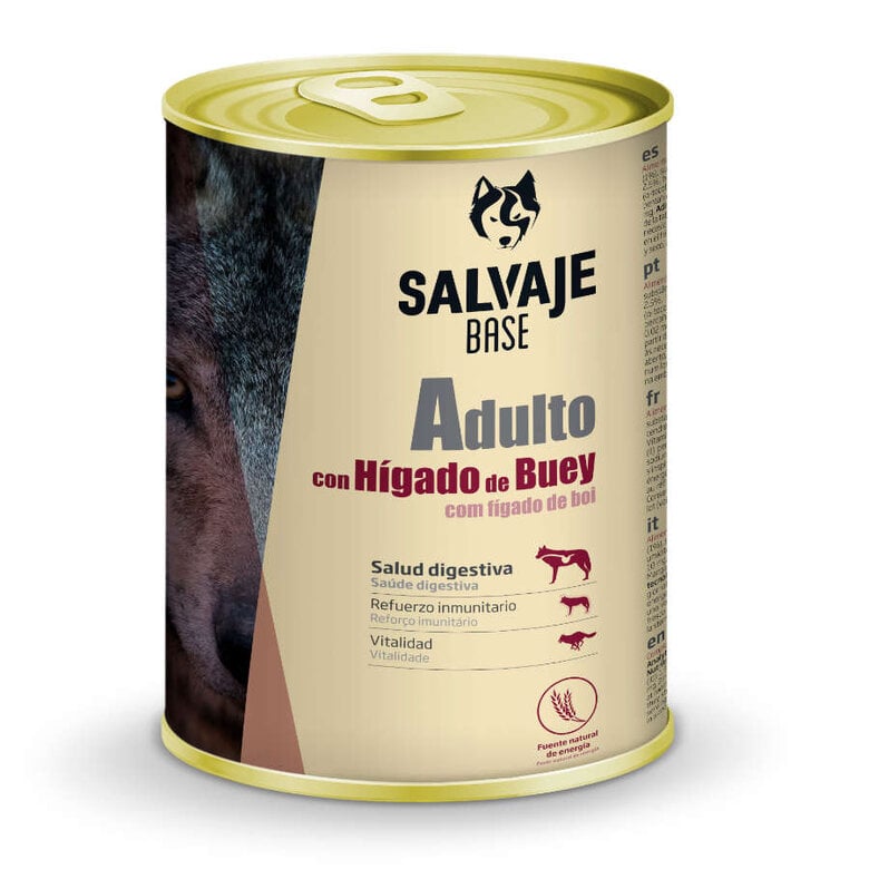 1.2 kg Salvaje Base Hígado de buey Lata para perros,  Imagen numero 1 1.2 kg Salvaje Base Hígado de buey Lata para perros, , large Imagen numero 1