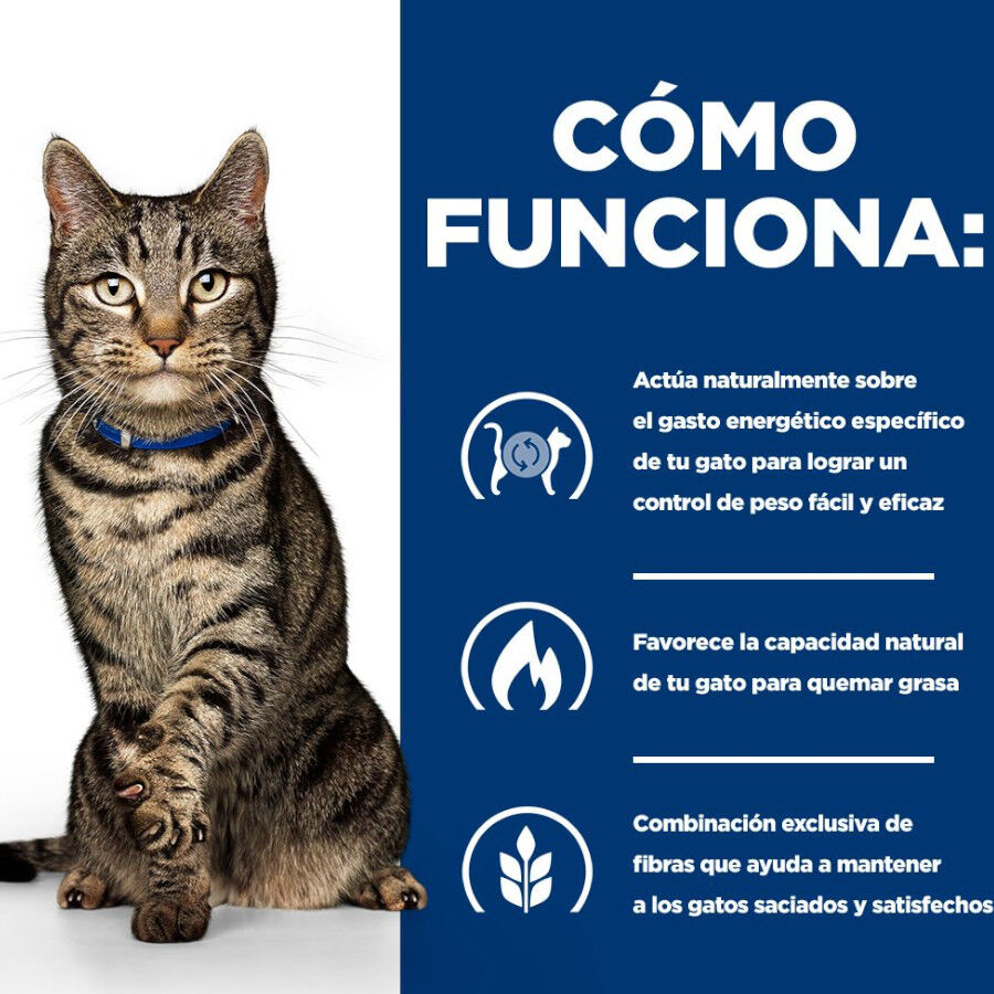 8 kg Hill's Prescription Diet Metabolic Salm&oacute;n pienso para gatos, , large Imagen numero 6