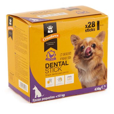 Criadores Snacks Dentales Pollo para perros pequeños