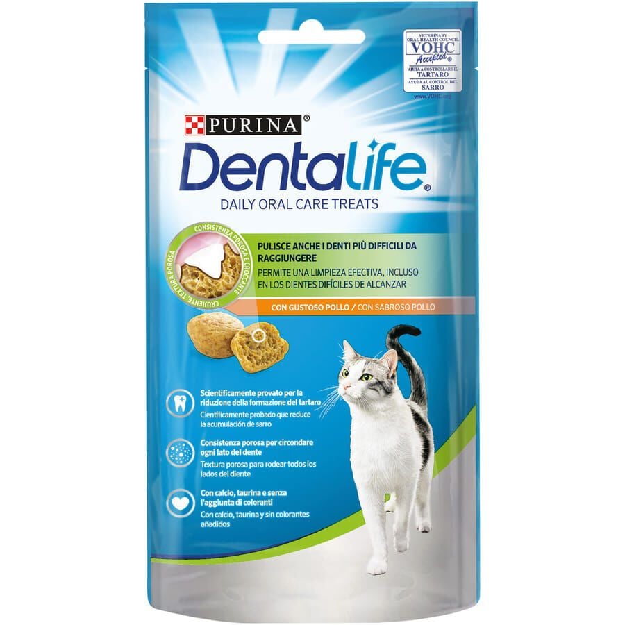 Dentalife Snack Dentales Pollo para gatos thumbnail
