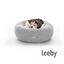 Leeby cama de pelo gris con ovejitas desenfundable para cachorros, , large indicador imagen numero 2