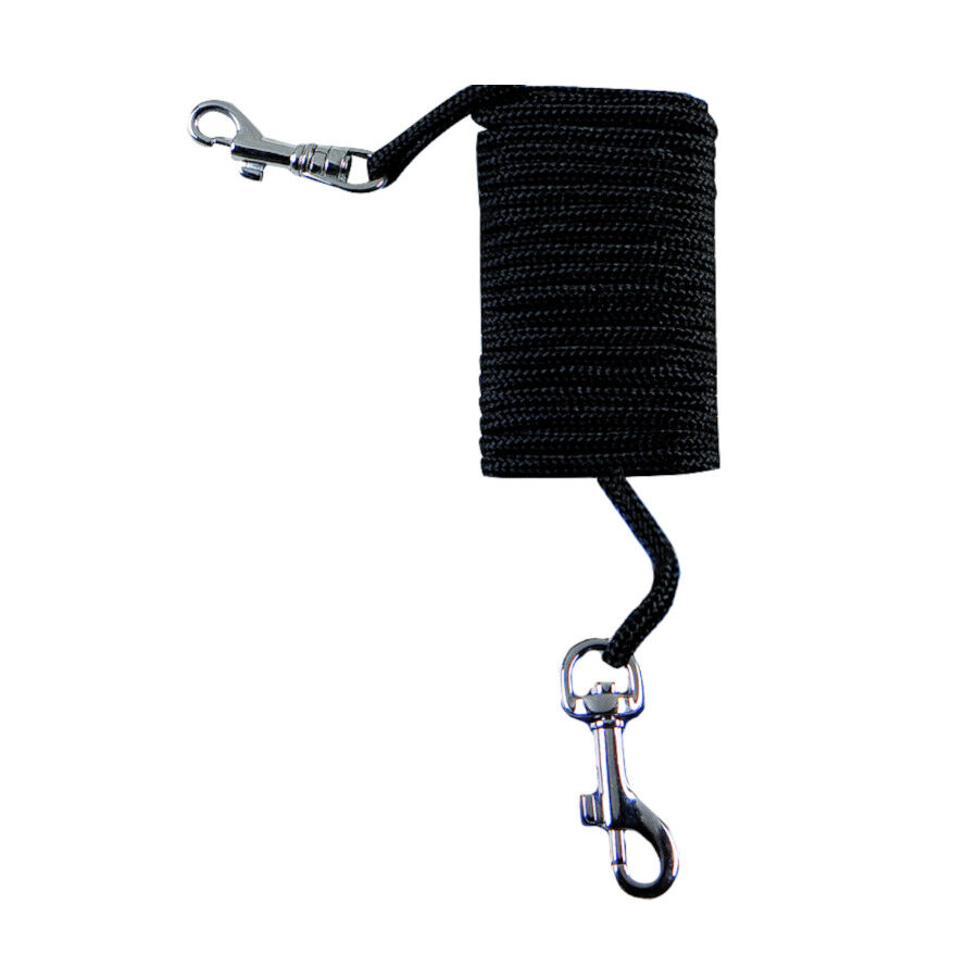 Flamingo Correa Adiestramiento Negro para gatos, , large Imagen numero 1