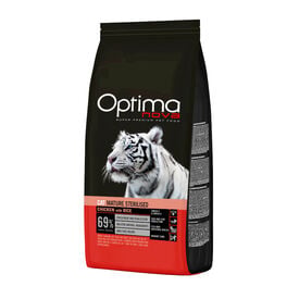 Optima Nova Mature Pollo y Arroz para gatos