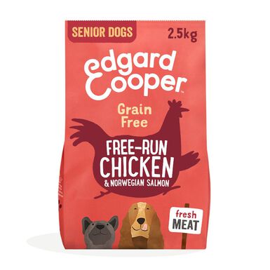 Edgard & Cooper Senior Salmón Noruego y Pollo pienso para perros