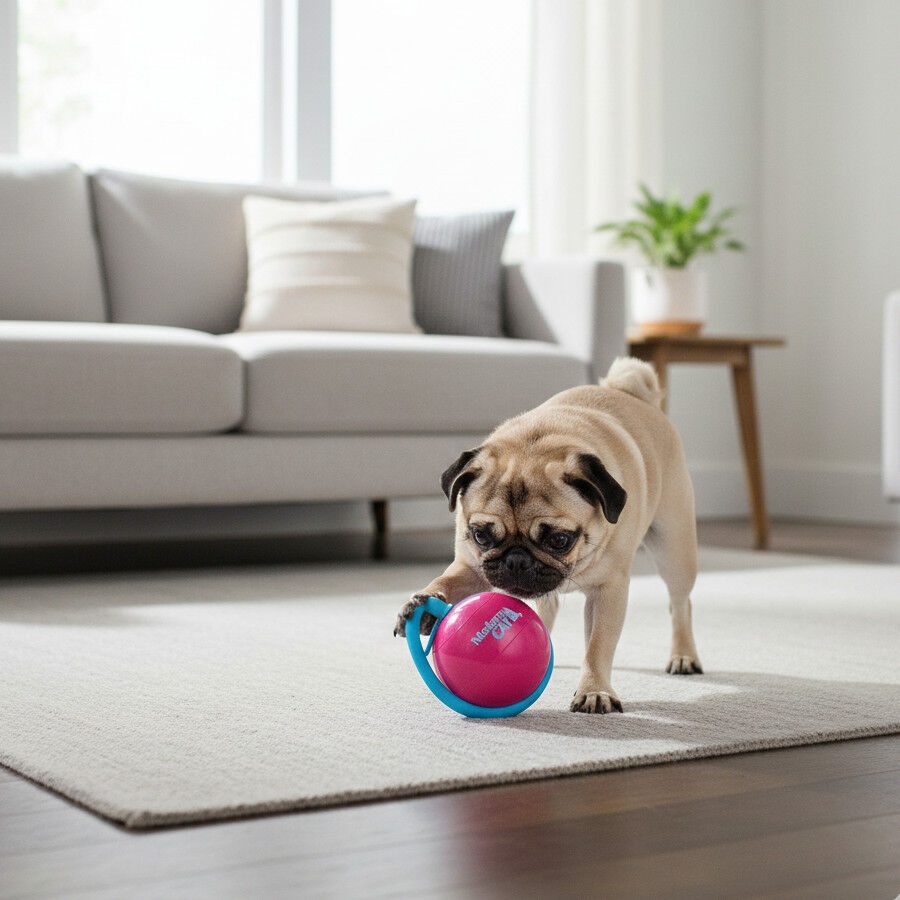 All For Paws Modern Cat Cola Giratoria Rosa Juguete para gatos, , large Imagen numero 1