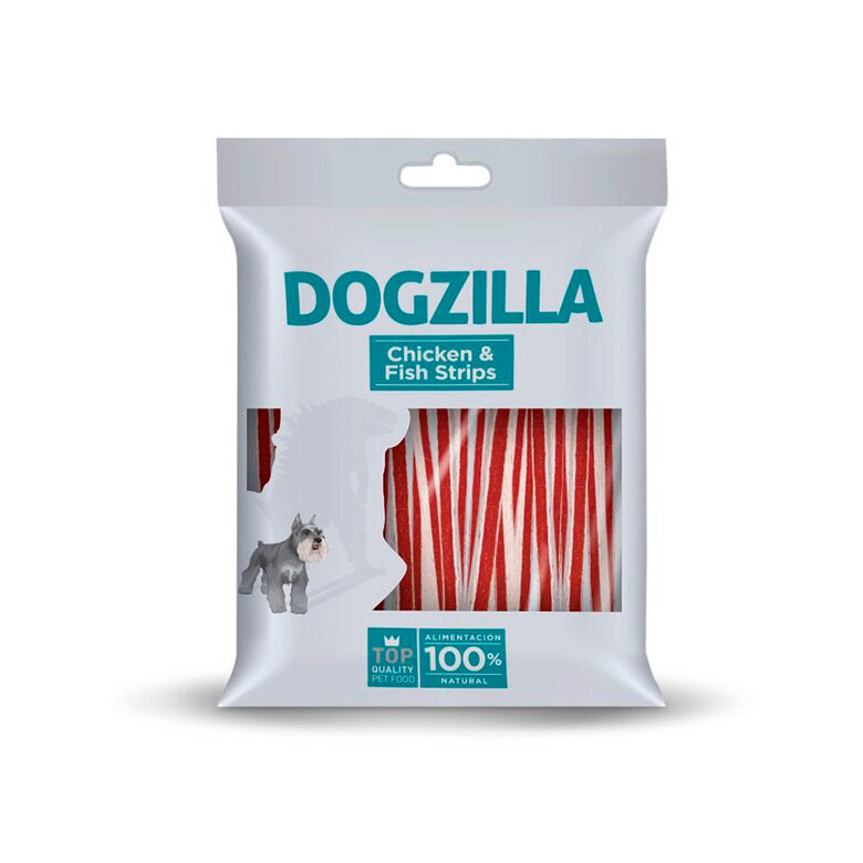 100 g Dogzilla Láminas de pollo y pescado para perros,  Imagen numero 1 100 g Dogzilla Láminas de pollo y pescado para perros, , large Imagen numero 1