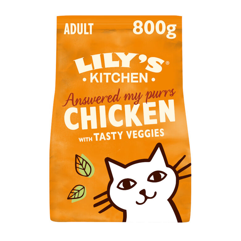 Lily&#039;s Kitchen Grain Free Pollo pienso para gatos thumbnail