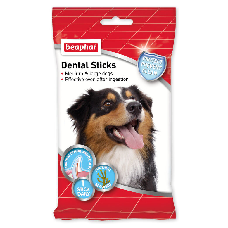 Beaphar Sticks Dentales para perros medianos y grandes., , large image number null