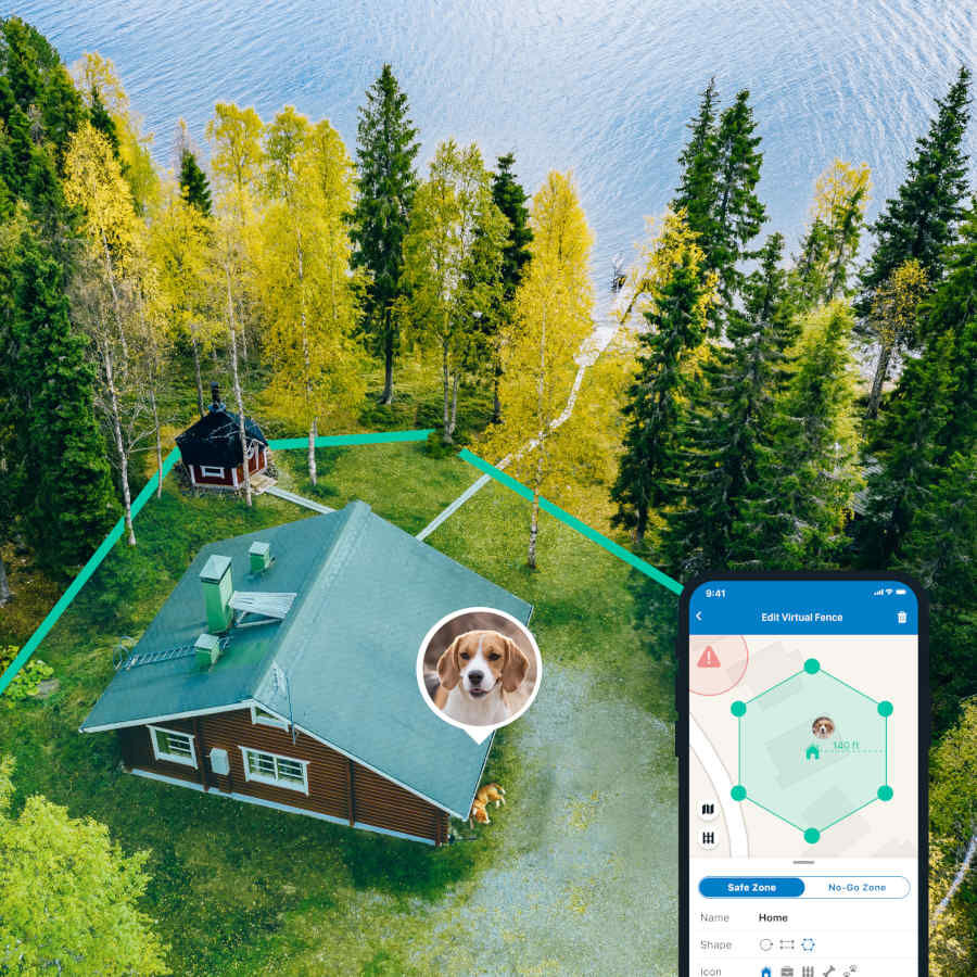 Tractive Localizador GPS color blanco para perros, , large Imagen numero 3