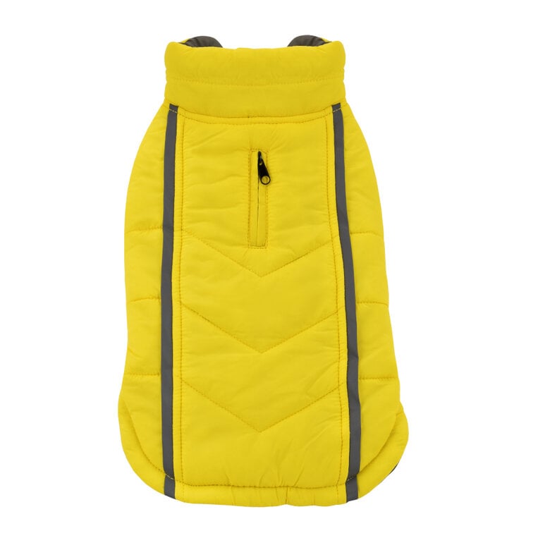 Outech Abrigo Reversible Gris y Amarillo para perros,  Imagen numero 3 Outech Abrigo Reversible Gris y Amarillo para perros, , large Imagen numero 3