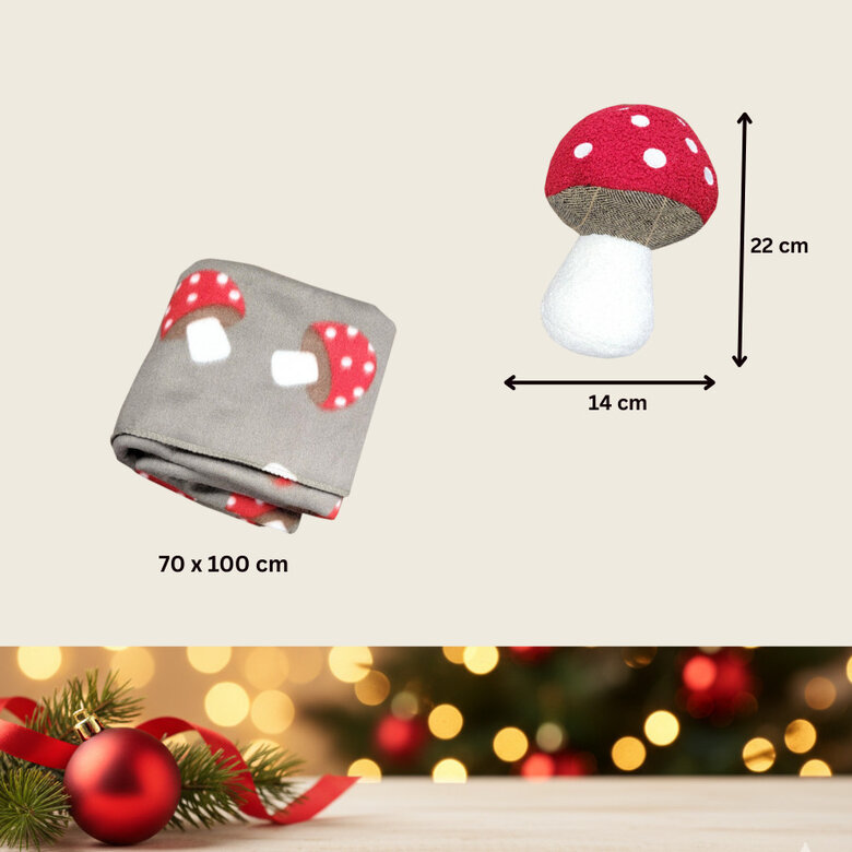 Wonder Christmas Pack Regalo Peluche y Manta Navideña para perros,  Imagen numero 4 Wonder Christmas Pack Regalo Peluche y Manta Navideña para perros, , large Imagen numero 4