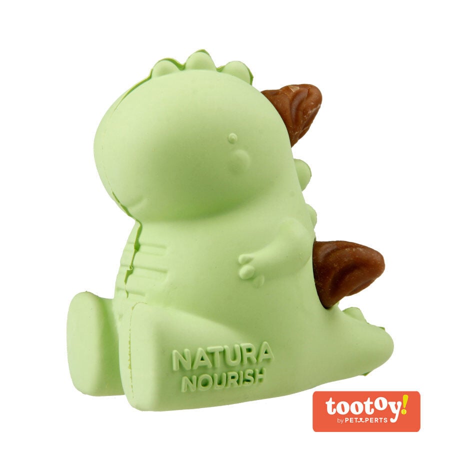 Tootoy! Chew Dino Treat mordedor portasnacks para perros