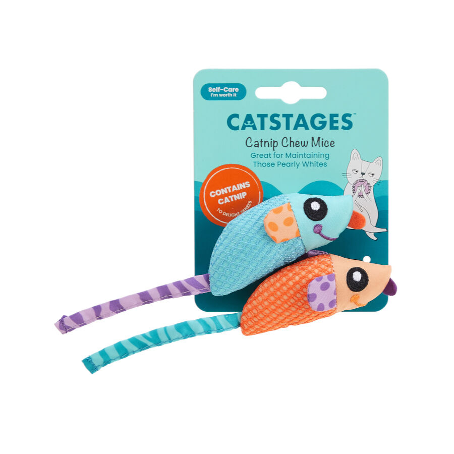 Catstages Chew Ratón con Catnip para gatos thumbnail