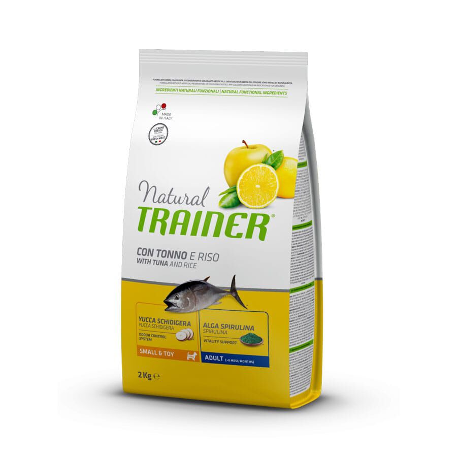 2 kg Natural Trainer Adult Small&Toy Pescado pienso para perros, , large Imagen numero 4