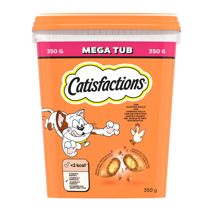 350 g Catisfactions Premios de Pollo para Gatos, , large Imagen numero 1