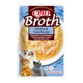 Ciao Broth Sopa Pollo y At&uacute;n para gatos