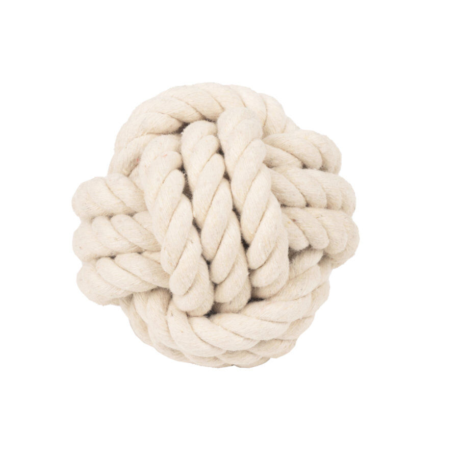 Tootoy! Pull Natural Rope Ball pelota de cuerda para perros, , large Imagen numero 2