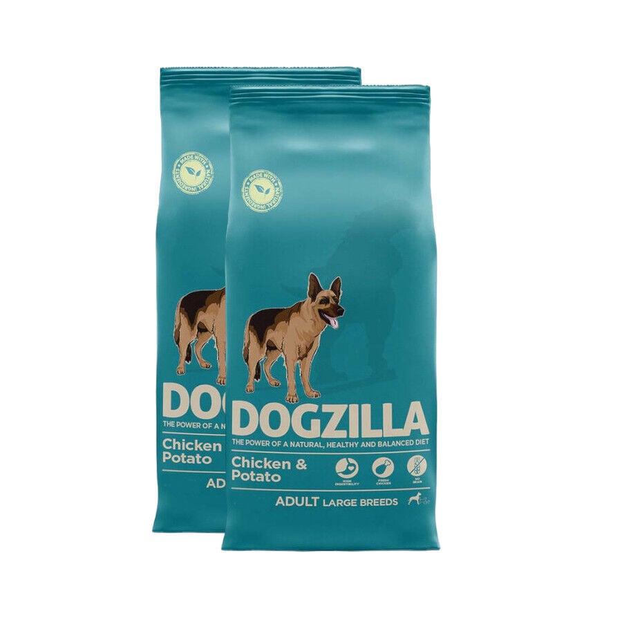 Dogzilla Large Grain Free Pollo pienso para perros