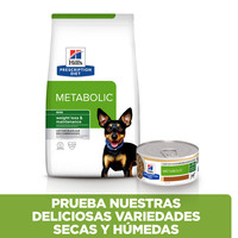 Hill&#039;s Adult Mini Prescription Diet Metabolic Estofado de Pollo y Verduras para perros thumbnail