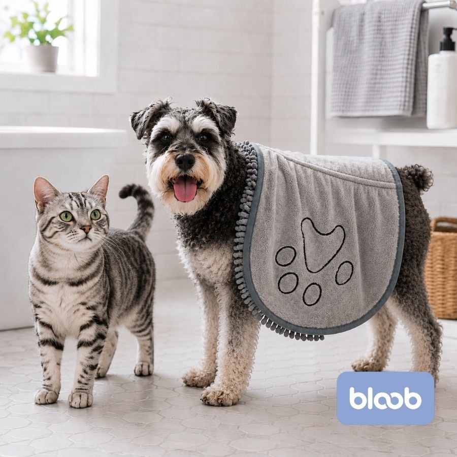 Bloob Toalla de Secado para perros y gatos, , large Imagen numero 2