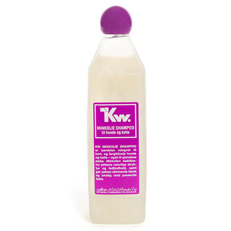 Kw aceite de visón champú para perros image number null