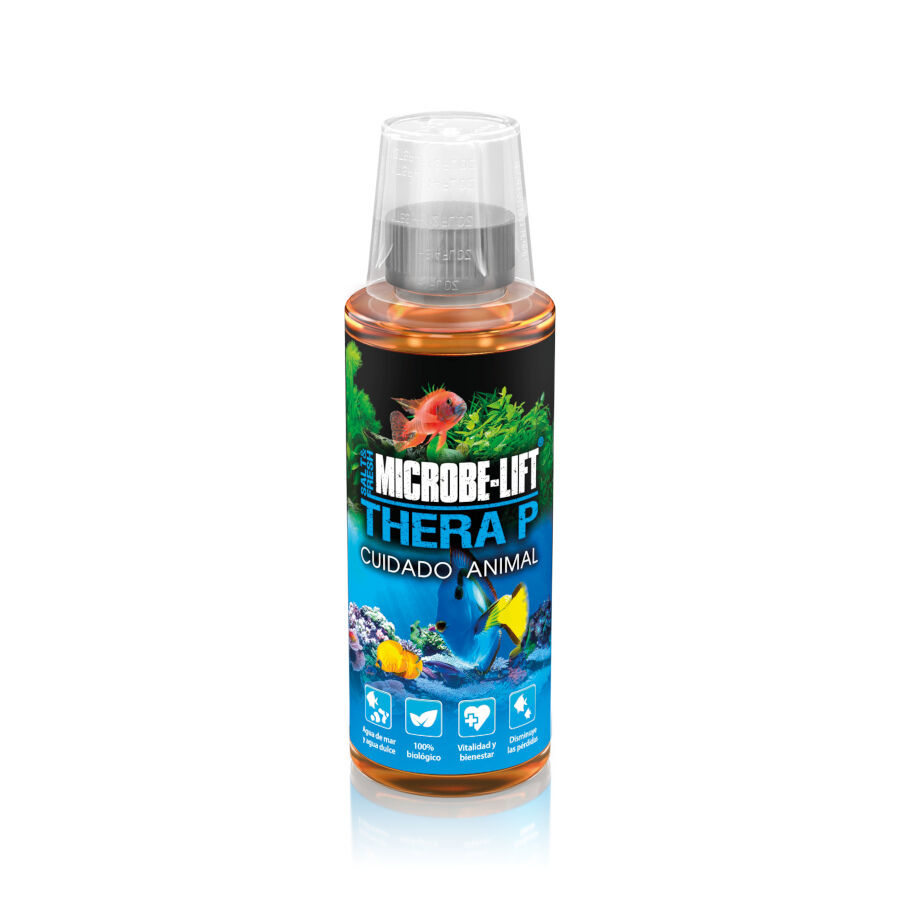 Microbe-Lift Thera P Animal Care Tratamiento de Bacterias para peces