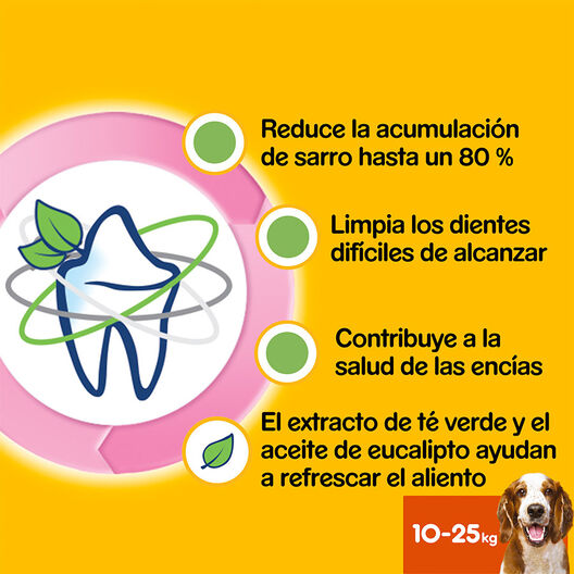 Pedigree Dentastix Fresh Snacks Dentales para Perros Medianos, , large image number null