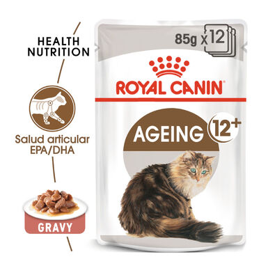 Royal Canin Ageing 12+ sobre en salsa para gatos