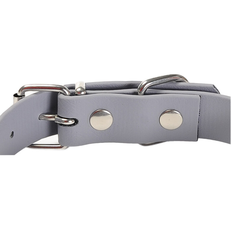 Gotoo Collar Biothane gris para perros,  Imagen numero 5 Gotoo Collar Biothane gris para perros, , large Imagen numero 5