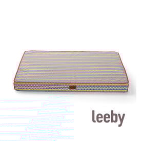 Leeby colchón viscoelástico colorido para perros