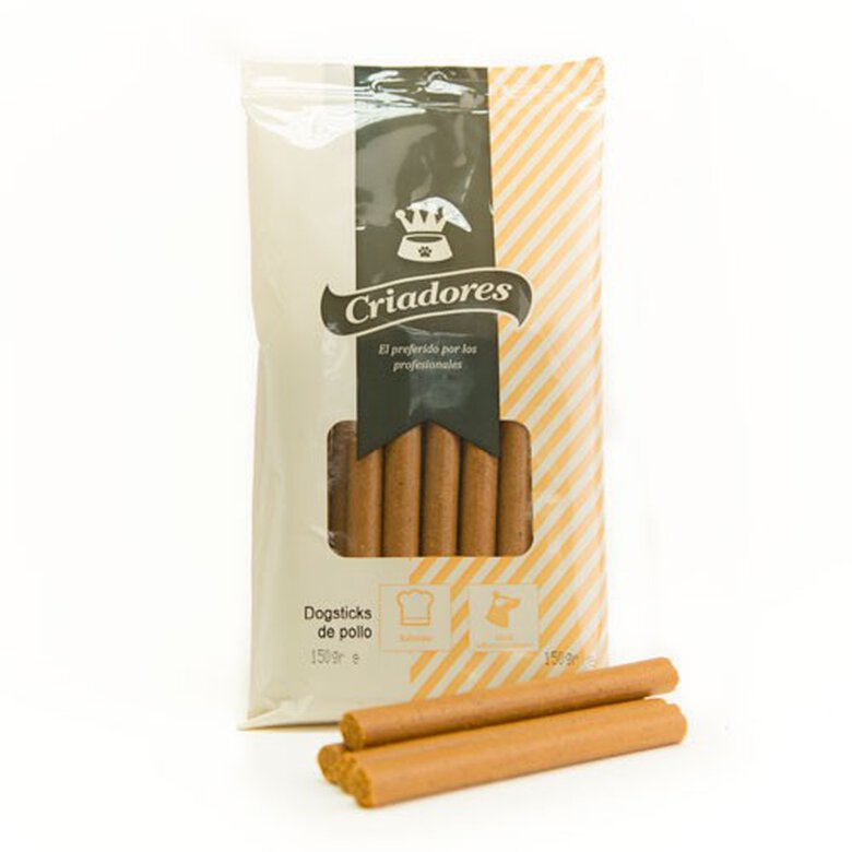 150 g Criadores Palitos Pollo para perros,  Imagen numero 1 Criadores Dogsticks pollo para perros Imagen numero 1
