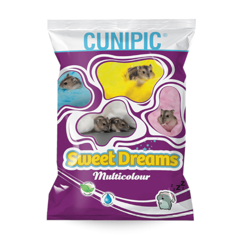 Cunipic Sweet Dreams Lecho Multicolor para roedores, , large image number null
