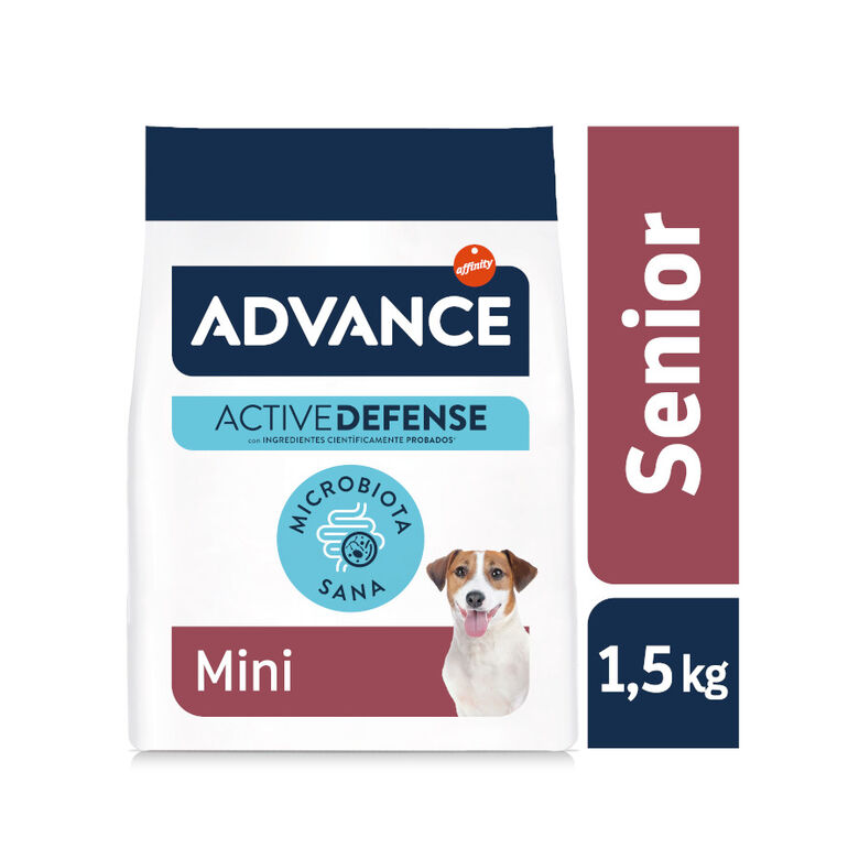 Advance Senior Mini +8 Pollo y Arroz pienso para perros thumbnail