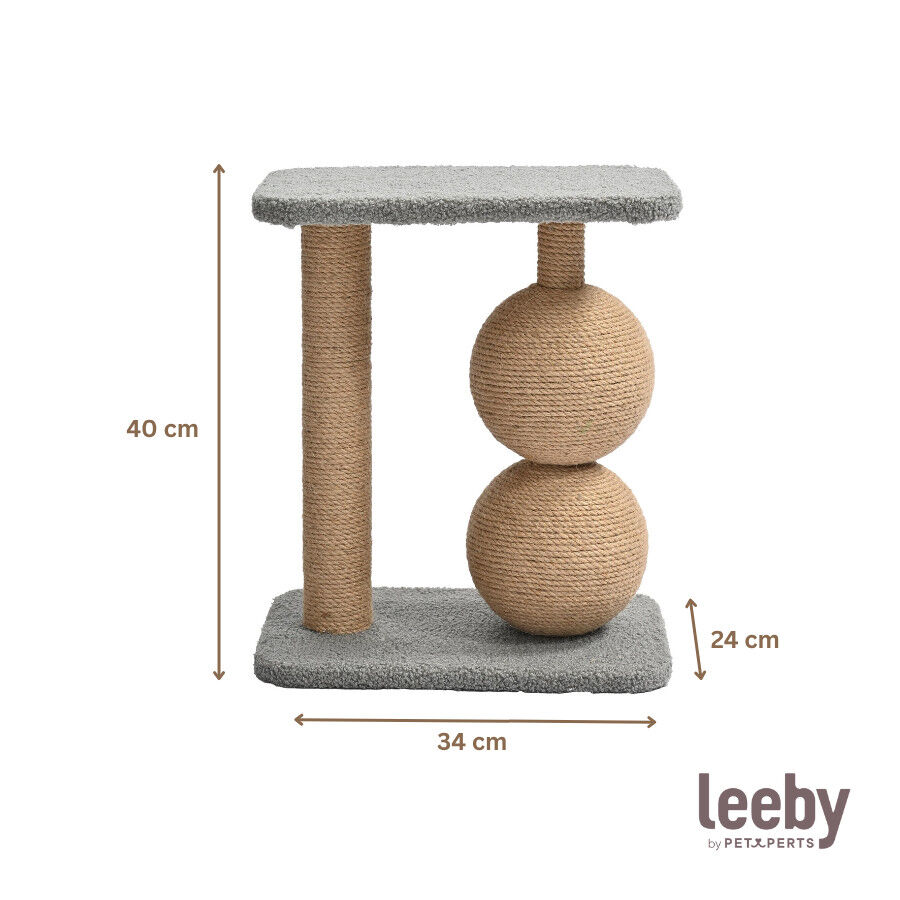 Leeby Jolly rascador de yute para gatos thumbnail