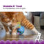 Outward Hound Catstages Hunt n'Swat Treat Trumbler Ratón Interactivo con Plumas para gatos, , large indicador imagen numero 6