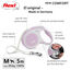Flexi New Comfort Correa Extensible Rosa para perros, , large indicador imagen numero 2