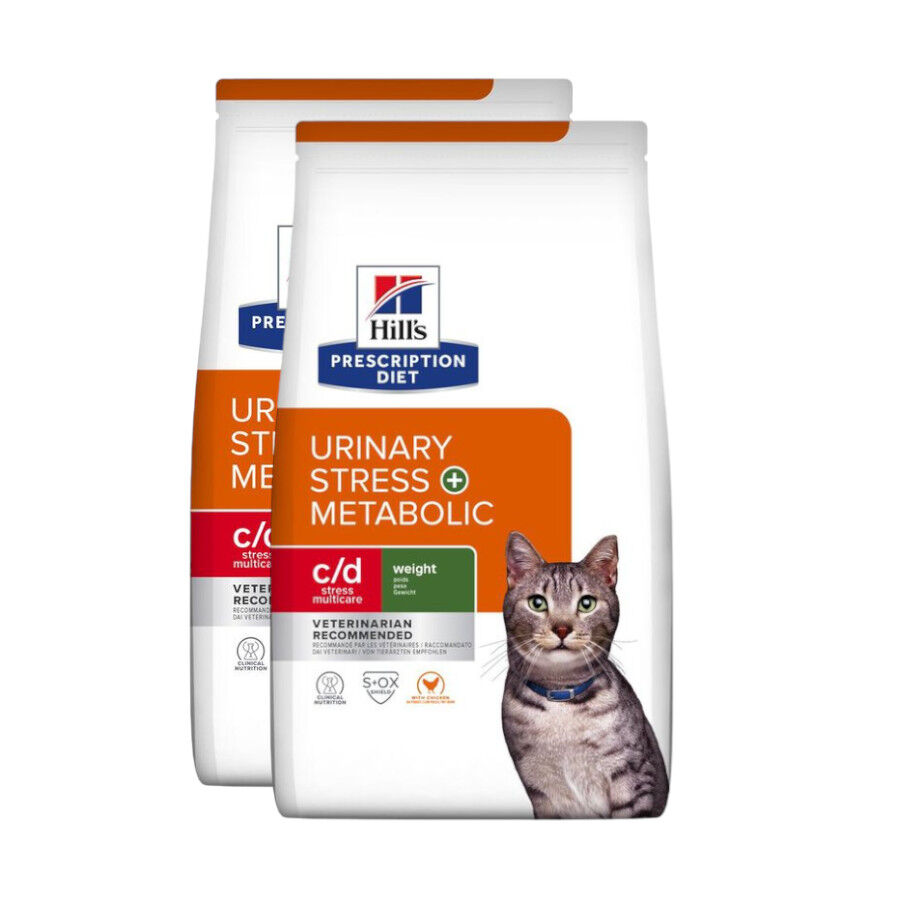 Hill's Prescription Diet Urinary Stress + Metabolic c/d pienso para gatos